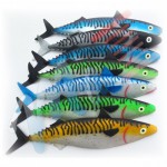 Artificial 30 cm mackerel. Different colours 